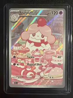 Slurpuff (236/217) Stage 1 120 HP 70 Attack ASC Rare Pokemon TCG Card - Image 1