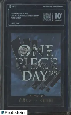2025 One Piece Japanese Collection Elbaf Event Promo Don!! Card PCG 10 PRISTINE+ - Image 1
