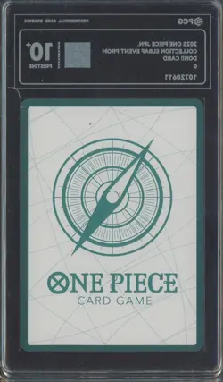 2025 One Piece Japanese Collection Elbaf Event Promo Don!! Card PCG 10 PRISTINE+ - Image 2