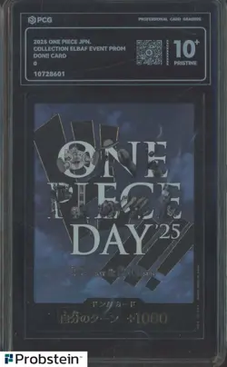 2025 One Piece Japanese Collection Elbaf Event Promo Don!! Card PCG 10 PRISTINE+ - Image 1