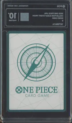2025 One Piece Japanese Collection Elbaf Event Promo Don!! Card PCG 10 PRISTINE+ - Image 2