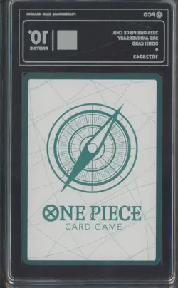 2025 One Piece Chinese 3rd Anniversary Don!! Cards PCG 10 PRISTINE+ - Image 2