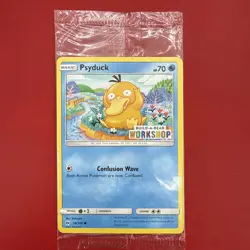 Build a Bear Pokemon Card Psyduck 28/149 Promo Trading TCG SEALED NEAR MINT - Image 1