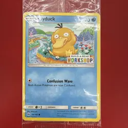 Build a Bear Pokemon Card Psyduck 28/149 Promo Trading TCG SEALED NEAR MINT - Image 2