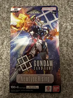 1x Gundam Card Game - GD01 (Newtype Rising) - Eng. - Sleeved Booster Pack - Image 3