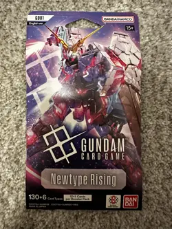 1x Gundam Card Game - GD01 (Newtype Rising) - Eng. - Sleeved Booster Pack - Image 5