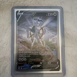 Arceus V 166/172 Ultra Rare Brilliant Stars Pokemon Card 220 HP Colorless - Image 2