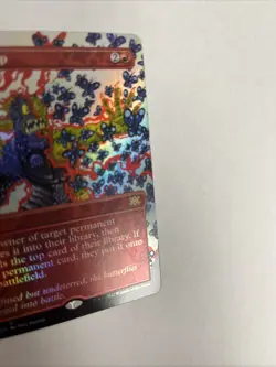 Choas Warp Borderless Foil Double Masters 2022 LP MTG - Image 2