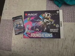 Magic: The Gathering Foundations Bundle with 9 Play Boosters Plus Bonus!!! - Image 1