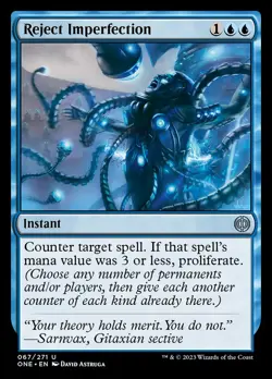 Reject Imperfection [Phyrexia: All Will Be One] Magic MTG - Image 1