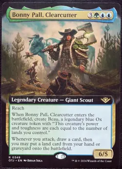 Bonny Pall, Clearcutter - 349 Extended not foil MTG OTJ - Image 1