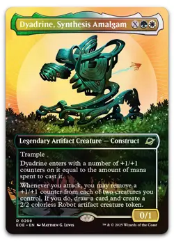 Dyadrine, Synthesis Amalgam (Borderless) #298 (Foil) NM Edge of Eternities - Image 1