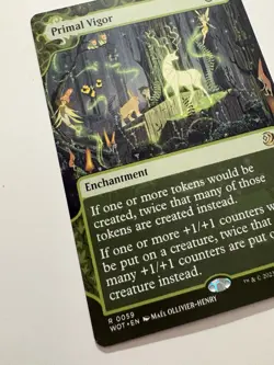 Primal Vigor Wilds of Eldraine: Enchanting Tales Regular - Image 3