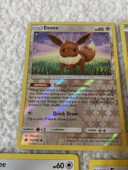 Lot Of 24 Pokemon TCG Holo / Reverse Holo Cards Eevee Sm184 Rc14/rc25 - Image 4