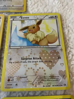 Lot Of 24 Pokemon TCG Holo / Reverse Holo Cards Eevee Sm184 Rc14/rc25 - Image 5