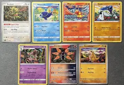 Pokemon Cards Lot Shinji Kanda Kecleon Magmar Sandshrew Sawk Beheeyem Iron Moth - Image 1