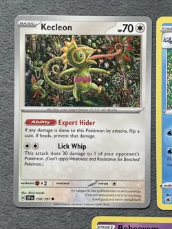 Pokemon Cards Lot Shinji Kanda Kecleon Magmar Sandshrew Sawk Beheeyem Iron Moth - Image 2