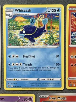 Pokemon Cards Lot Shinji Kanda Kecleon Magmar Sandshrew Sawk Beheeyem Iron Moth - Image 3