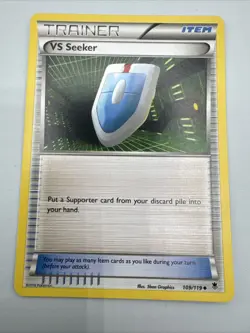 Vs Seeker XY Phantom Forces 109/119 Pokemon Regular Uncommon Card - Image 1
