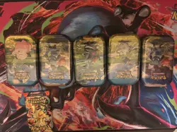 Pokemon TCG Ascended Heroes Tin Lot of 5 Sealed Pikachu Collectibles - Image 1