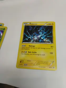 Zekrom Pokemon Card Holographic Black Star Promos BW24 Holo Promo 2011 Rare TCG - Image 3