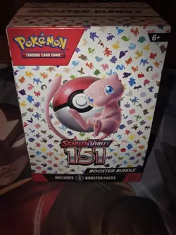 Pokemon TCG Scarlet And Violet 151 Booster Bundle Brand New Sealed 6 Packs - Image 1