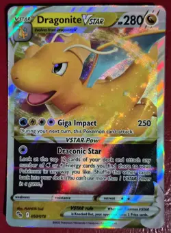 Dragonite VSTAR 050/078 Pokemon GO Holo - Image 1