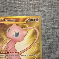Pokemon TCG Mew ex 205/165 – Scarlet & Violet 151 – Special Illustration Rare – - Image 5