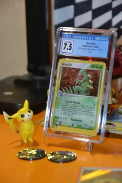 Pokemon TCG CGC 7.5 NM+ SCEPTILE 11/109 Holo EX Ruby & Sapphire Holo - Image 1