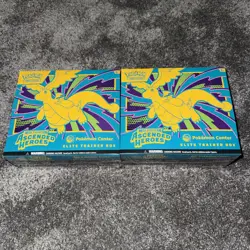 2 X Pokemon Center Ascended Heroes ETB Brand New/Factory Sealed - Fast Shipping - Image 1