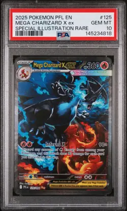 Pokemon Mega Charizard X ex 125 & Mega Lucario ex 179 PSA 10 Rare Lot - Image 3