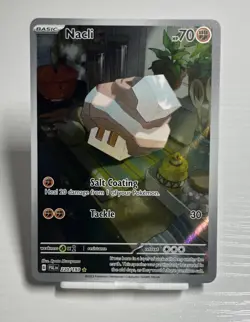 Nacli 220/193 Sv02 Paldea Evolved Illustration Rare IR Pokemon TCG NEAR MINT NM- - Image 1