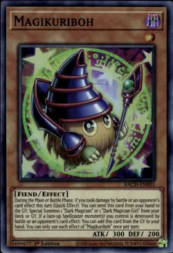 Yu-Gi-Oh! Magikuriboh Super Rare BACH-EN001 - Image 1