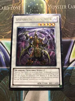 *** LEGENDARY SIX SAMURAI - SHI EN *** ULTIMATE RARE (HP) STOR-EN041 YUGIOH! - Image 1