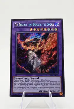 The Dragon that Devours the Dogma (Secret Rare) CH01-EN041 - NM - YU-GI-OH! - Image 2