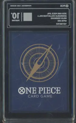 2026 One Piece JPN Admirable Coll Vol.1 Reiju Vinsmoke OP06-068 PCG 10 PRISTINE+ - Image 2
