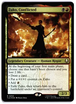Zuko, Conflicted FOIL NM PRE Prerelease Cards MTG - Image 1