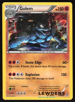 Golem - 45/83 - Holo Rare - Generations - Pokemon Card - Image 1