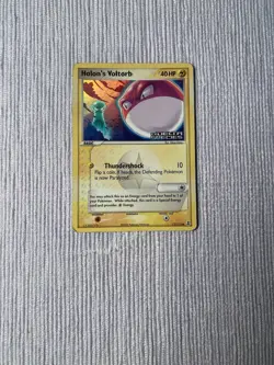 Holons Voltorb Ex Delta Series Holo Rare Card 71/113 Pokemon TCG LP-MP - Image 1