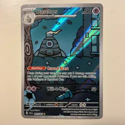 Pokemon TCG Dusclops Full Art Illustration Rare Holo Card 069/064 Shrouded Fable - Image 1