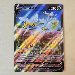 Beedrill V 161/189 Astral Radiance Alternate Art Pokemon Card English Mint - Image 1