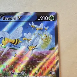Beedrill V 161/189 Astral Radiance Alternate Art Pokemon Card English Mint - Image 3