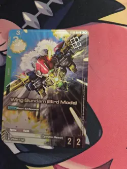 Wing Gundam (Bird Mode) (Store Tournament Winner Pack 01) Near Mint Single Card! - Image 4