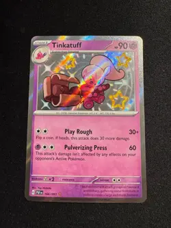 Tinkatuff Paldean Fates 166/091 Pokemon Card Near Mint - Image 1