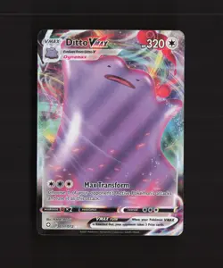 Ditto VMAX 051/072 Shining Fates Ultra Rare Holo Pokemon Card NM - Image 1