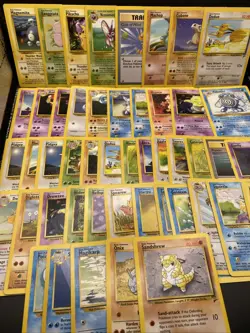 Vintage Pokemon Bulk Lot Base Set 2 Mix 40+ Cards WOTC TCG Pikachu Squirtle - Image 2
