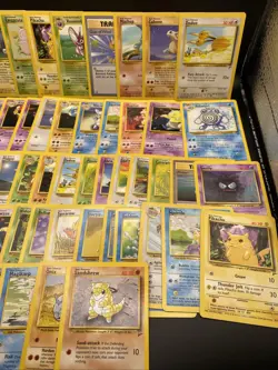 Vintage Pokemon Bulk Lot Base Set 2 Mix 40+ Cards WOTC TCG Pikachu Squirtle - Image 3