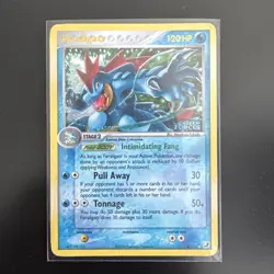 Feraligatr 4/115 Unseen Forces Reverse Holo Rare Stamped Pokemon Card 2005 - Image 1