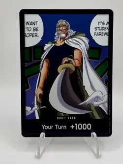 Foil One Piece CG 5 Silvers Raleigh DON Card Legacy of the Master Alt Art - Image 1