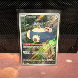 Pokemon TCG Snorlax 051 SV Scarlet & Violet 151 Promo Card NM - Image 1